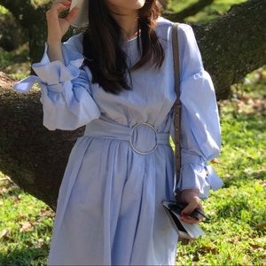 Zara dress in baby blue